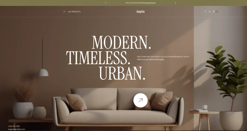 Furniture Store Website